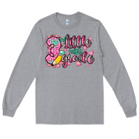 Heather Grey little miss 3rd grade Long Sleeve Tee - Zillion Design Studio