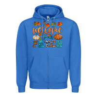 True Royal welcome to our patch Zipper Hoodie - HRA Design Shop