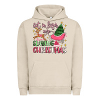 Pigment French Oak get in loser we're slaying christmas Urban Hoodie - MaliasSmallBusiness