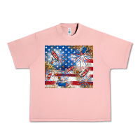 Salmon American Urban Heavy Tee - RanaPortraitStore
