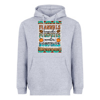 Heather Grey Flannels Hayrides Pumpkins Sweaters Bonfires Heavyweight Hoodie - Artiststas