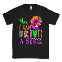 Black yes i can drive a stick Classic Tee - Zillion Design Studio