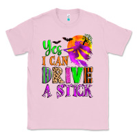 Bubblegum Pink yes i can drive a stick Classic Tee - Zillion Design Studio