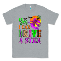 Heather Grey yes i can drive a stick Classic Tee - Zillion Design Studio