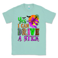 Seafoam yes i can drive a stick Classic Tee - Zillion Design Studio