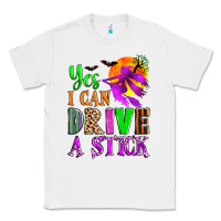 White yes i can drive a stick Classic Tee - Zillion Design Studio