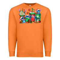 Carrot christmas stitch coffee Premium Sweatshirt - Jasminsmagicworld