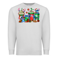 Dove Grey christmas stitch coffee Premium Sweatshirt - Jasminsmagicworld