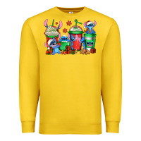 Lemon christmas stitch coffee Premium Sweatshirt - Jasminsmagicworld