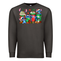 Smoke christmas stitch coffee Premium Sweatshirt - Jasminsmagicworld