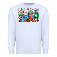 White christmas stitch coffee Premium Sweatshirt - Jasminsmagicworld