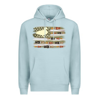 Blue Mist duck hunter flag Premium Hoodie - MaliasSmallBusiness