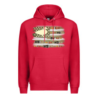 Cardinal duck hunter flag Premium Hoodie - MaliasSmallBusiness
