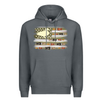 Rock duck hunter flag Premium Hoodie - MaliasSmallBusiness