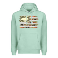 Seafoam duck hunter flag Premium Hoodie - MaliasSmallBusiness