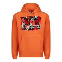 Carrot western red cowhide winter background Premium Hoodie - AdoDesignShop