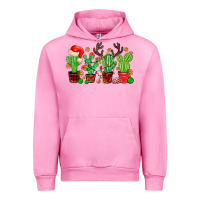 Fuchsia Pink christmas cactus Urban Hoodie - MaliasSmallBusiness