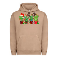 Pigment Burro christmas cactus Urban Hoodie - MaliasSmallBusiness