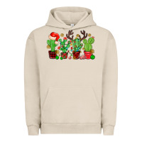 Pigment French Oak christmas cactus Urban Hoodie - MaliasSmallBusiness