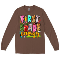 Chestnut first grade energy Long Sleeve Tee - texasbilliewilder