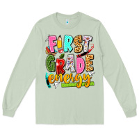 Matcha first grade energy Long Sleeve Tee - texasbilliewilder