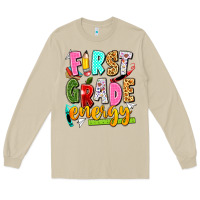 Mushroom first grade energy Long Sleeve Tee - texasbilliewilder