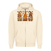 Sandshell fall gnome Zipper Hoodie - HRA Design Shop