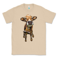 Mushroom heifer cow with cow bell Classic Tee - RanaPortraitStore