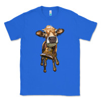 True Royal heifer cow with cow bell Classic Tee - RanaPortraitStore
