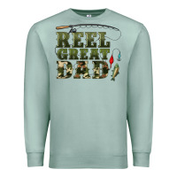 Seafoam reel great dad Premium Sweatshirt - Artiststas