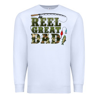 White reel great dad Premium Sweatshirt - Artiststas