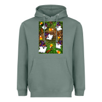 Sage Halloween ghost Heavyweight Hoodie - Artiststas