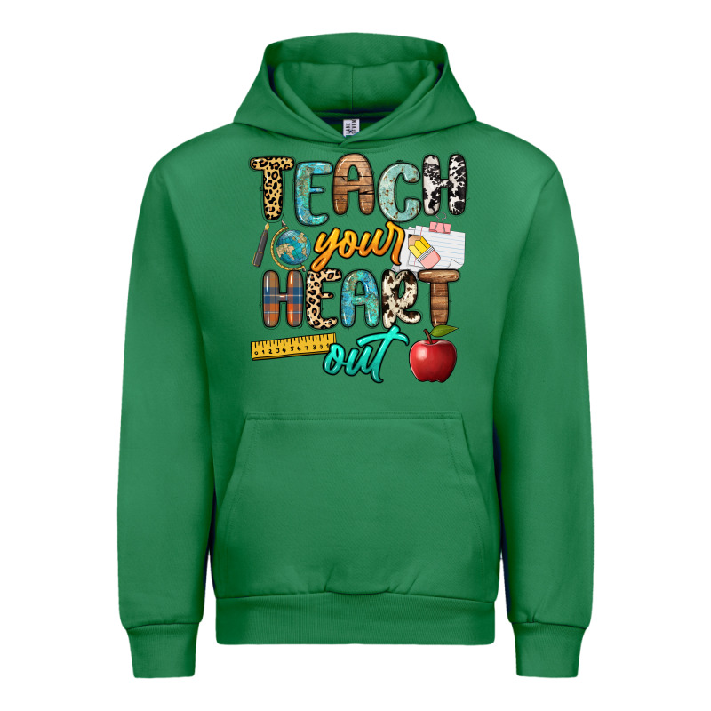 Teach Your Heart Out Urban Hoodie by NancyCooperArtShop | Teevron