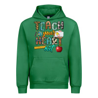 Emerald teach your heart out Urban Hoodie - NancyCooperArtShop