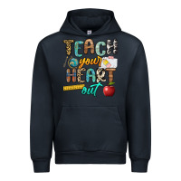 Navy teach your heart out Urban Hoodie - NancyCooperArtShop