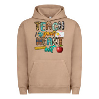 Pigment Burro teach your heart out Urban Hoodie - NancyCooperArtShop