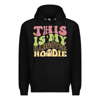 Black this is my hangover Premium Hoodie - MaliasSmallBusiness