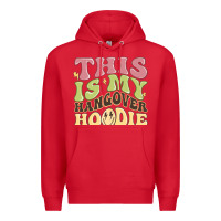 Red this is my hangover Premium Hoodie - MaliasSmallBusiness