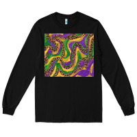 Black mardi gras tumbler Long Sleeve Tee - RanaPortraitStore
