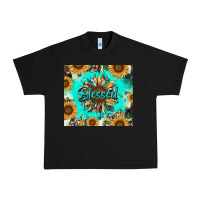 Black blessed sunflowers Urban Heavy Tee - RanaPortraitStore