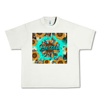 Pistachio blessed sunflowers Urban Heavy Tee - RanaPortraitStore