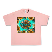 Salmon blessed sunflowers Urban Heavy Tee - RanaPortraitStore