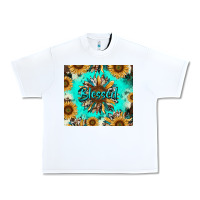 White blessed sunflowers Urban Heavy Tee - RanaPortraitStore