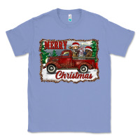 Colony Blue christmas truck with cows Classic Tee - RanaPortraitStore