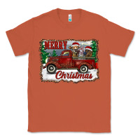Copper christmas truck with cows Classic Tee - RanaPortraitStore