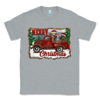 Heather Grey christmas truck with cows Classic Tee - RanaPortraitStore