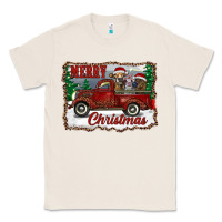 Natural christmas truck with cows Classic Tee - RanaPortraitStore