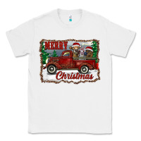 White christmas truck with cows Classic Tee - RanaPortraitStore