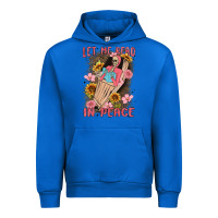Cobalt let me read in peace Urban Hoodie - MaliasSmallBusiness