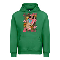 Emerald let me read in peace Urban Hoodie - MaliasSmallBusiness